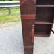 Furniture trunk wood coffee table shelves library suitcase