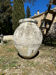 Ancient terracotta pottery jar from the 18th century.