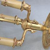 Empire-style gilded bronze hot water lamp