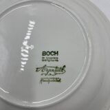 Set of 5 Boch Argenteuil soup plates