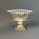 Empire basket in gilded porcelain – France, 19th century