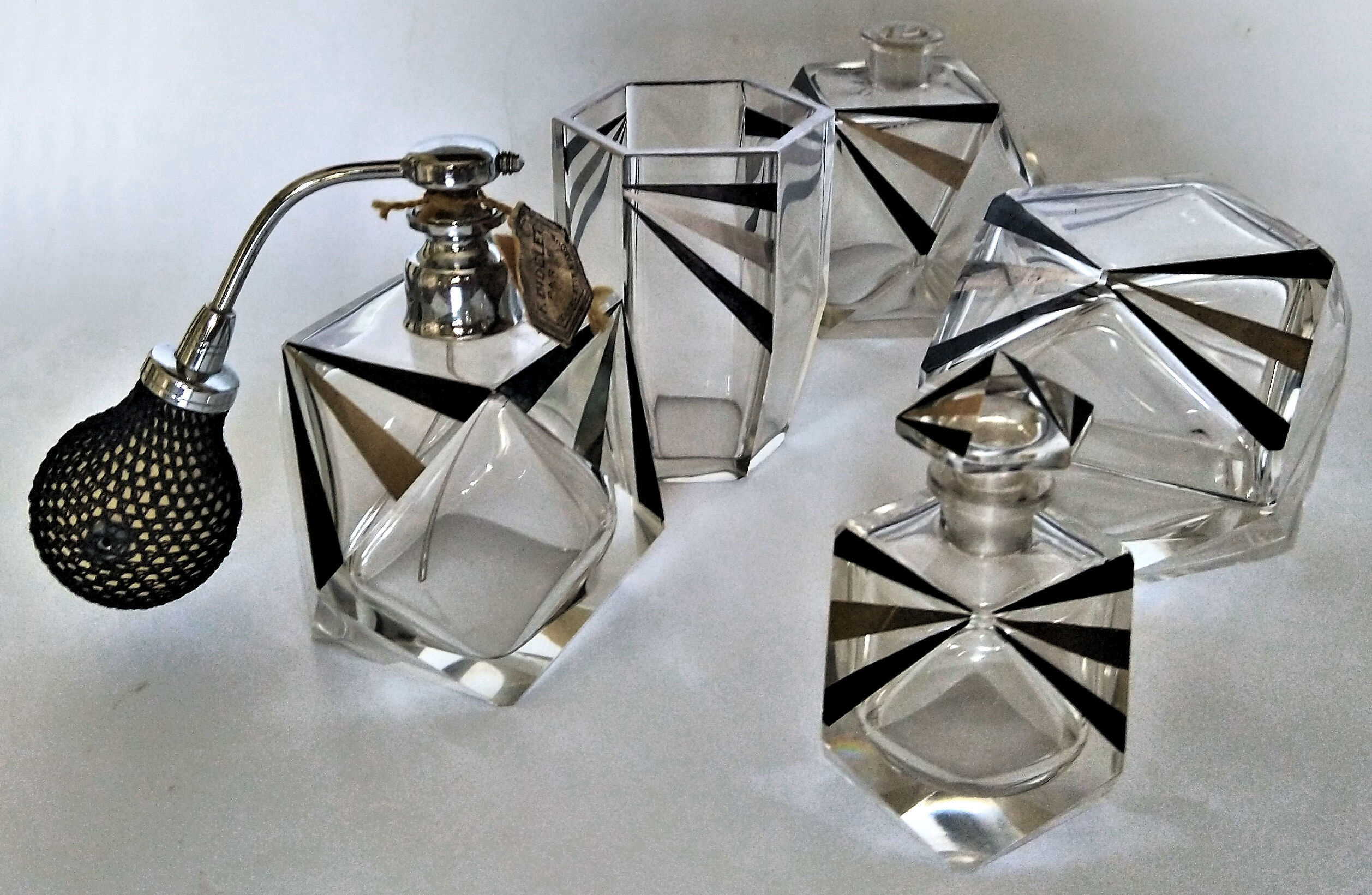 Art Deco flasks