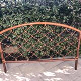 Bamboo and rattan headboard