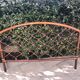 Bamboo and rattan headboard