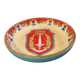 Longwy enamel trinket dish, infantry, 20th century