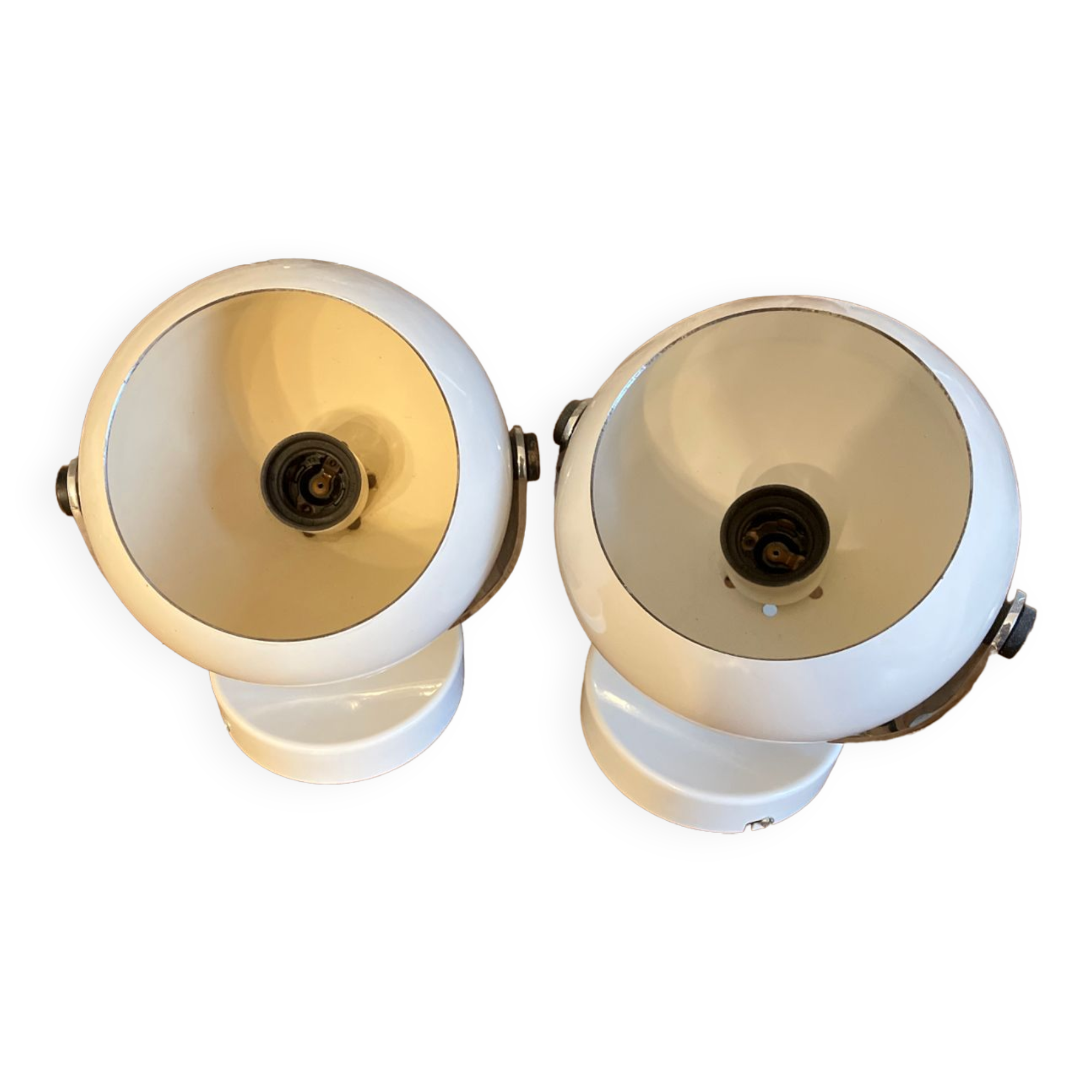 Eye ball sconces