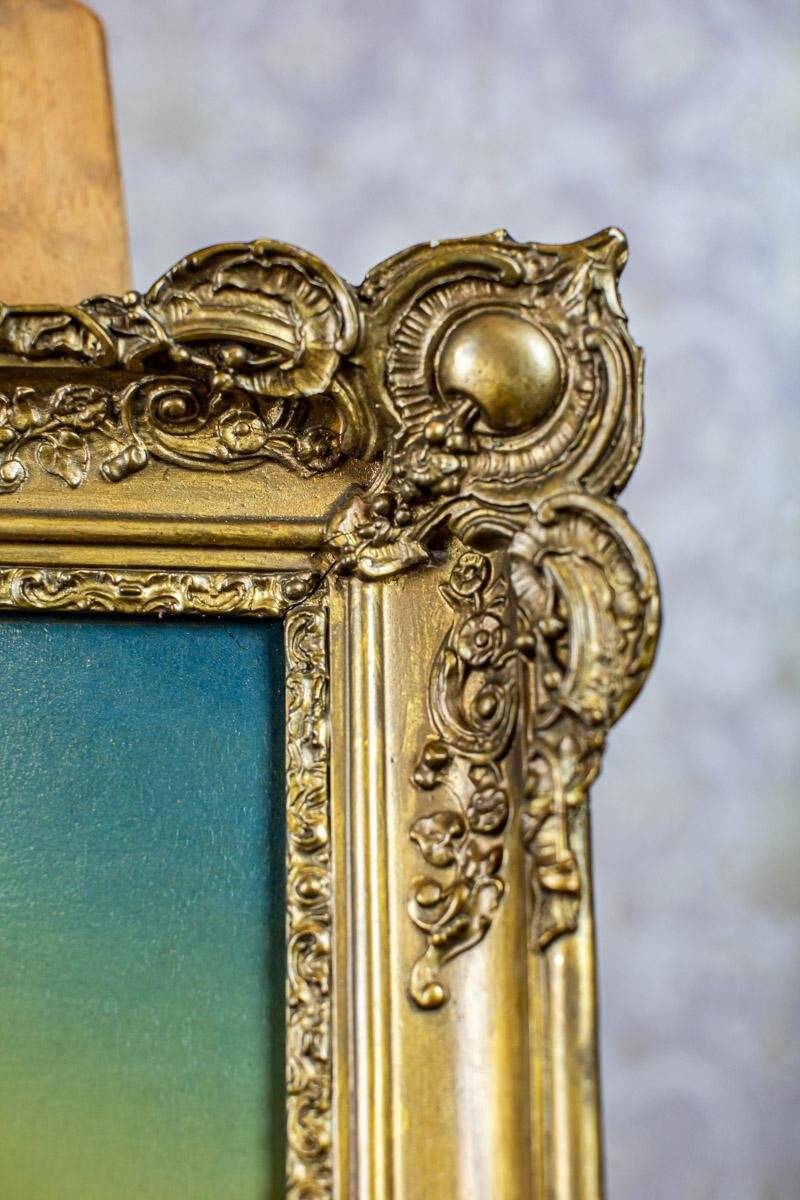 River, 19th Century, Oil on Hardboard, Framed