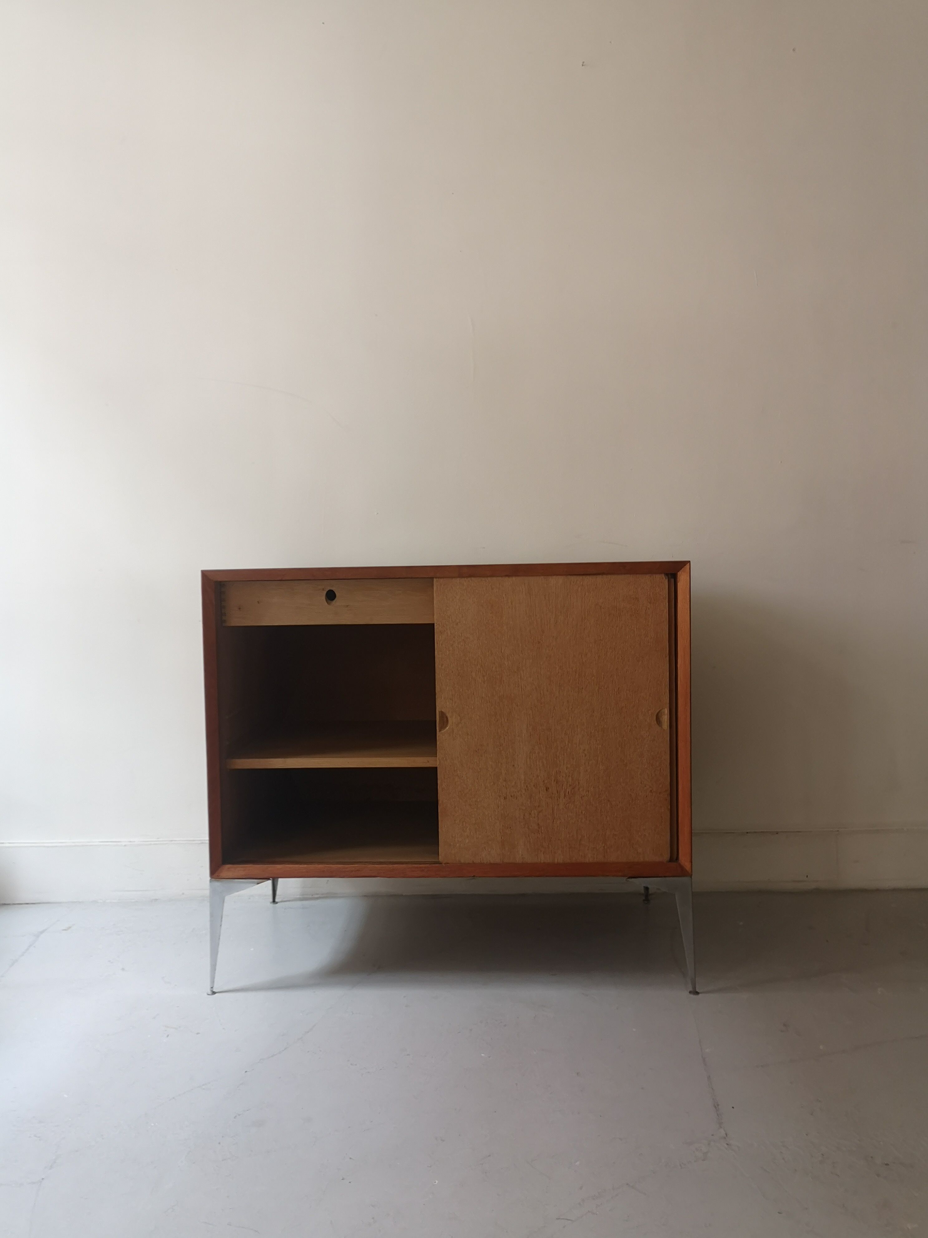 Wood and metal sideboard by Poul Cadovius for Cado, 1960