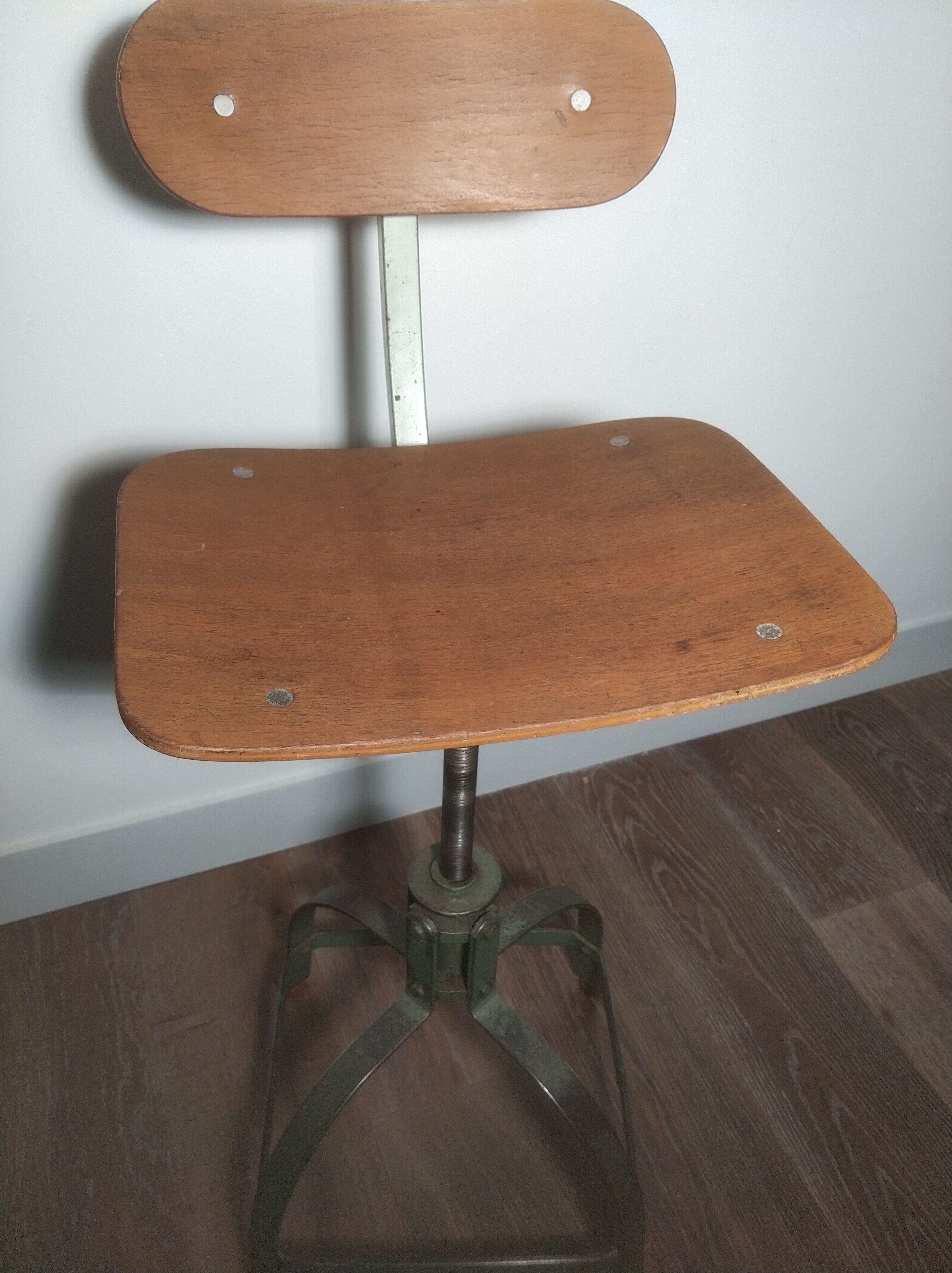 Well-made workshop chair