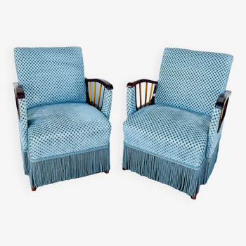 Pair of armchairs