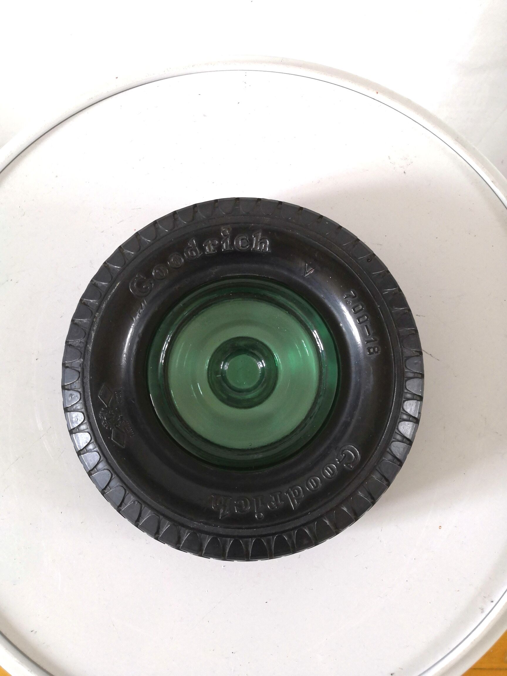 Goodrich tire ashtray design 70s
