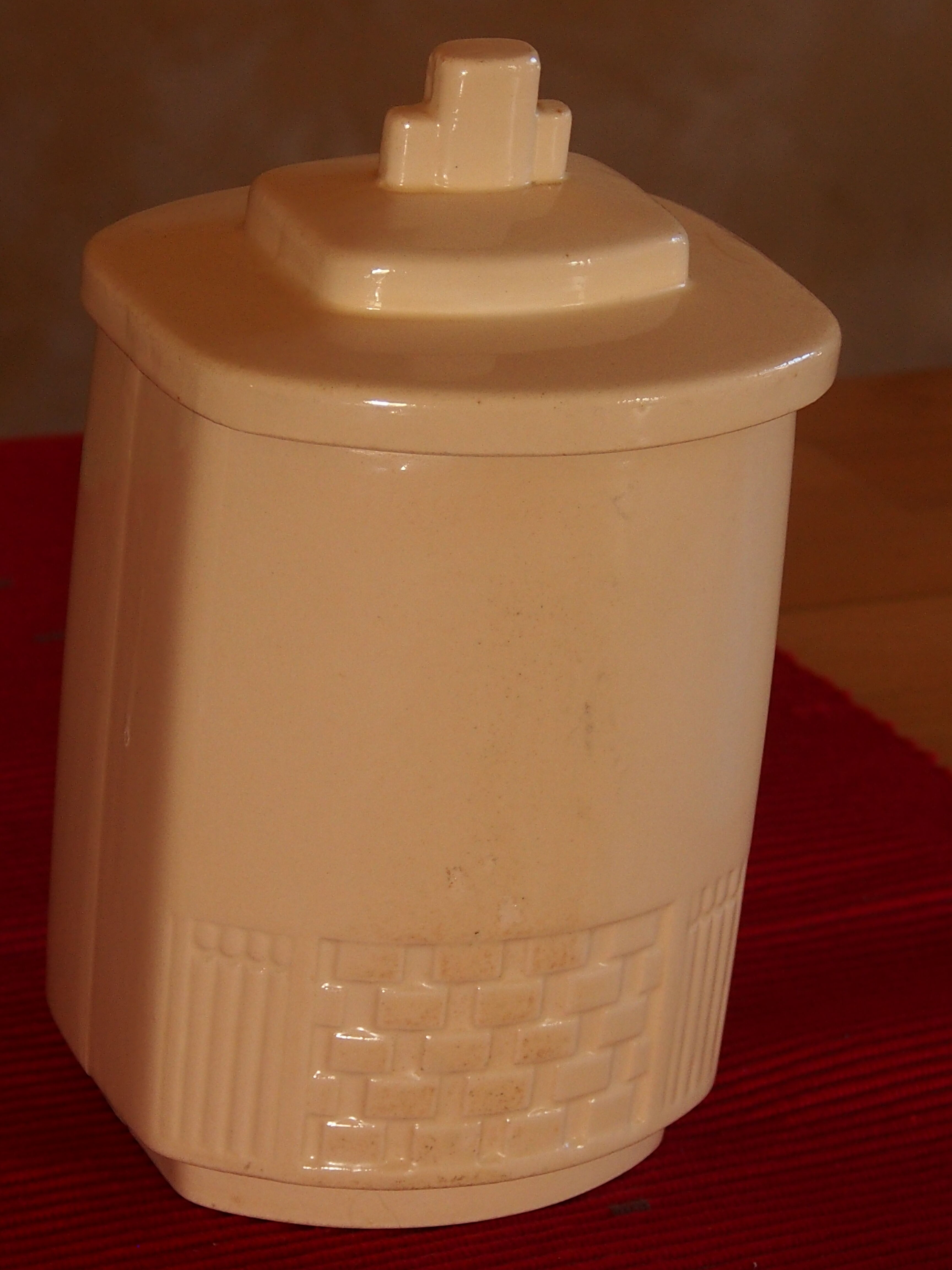 coffee pots and earthenware sugar