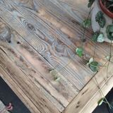 Buffet Noir et Bois Ancien