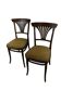Paire de chaises Thonet à palmette Art déco. Modèle 221.