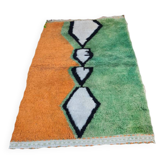 Handmade wool Berber rug 150 X 100 CM