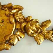 Pediment, gilded bronze, ornament for mirror, piece of furniture, signed Jacquet Grelier