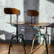 Chaises industrielle