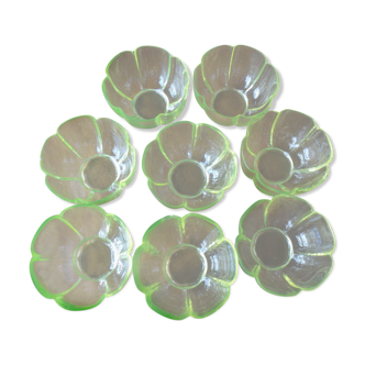 Fruit cups or glass cream
