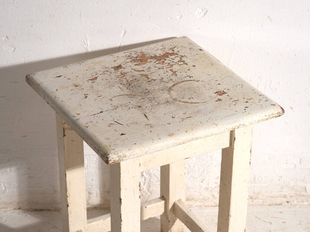 Antique pine bedside tables – Central Europe, circa 1940 #12