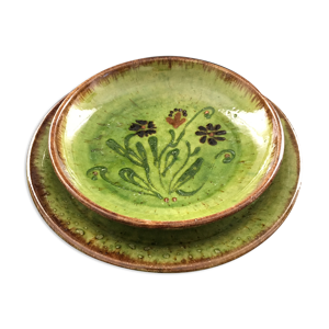 ensemble de 2 assiettes