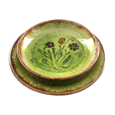 Ensemble de 2 assiettes provençales