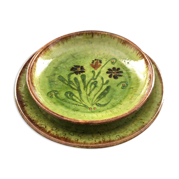 Ensemble de 2 assiettes provençales