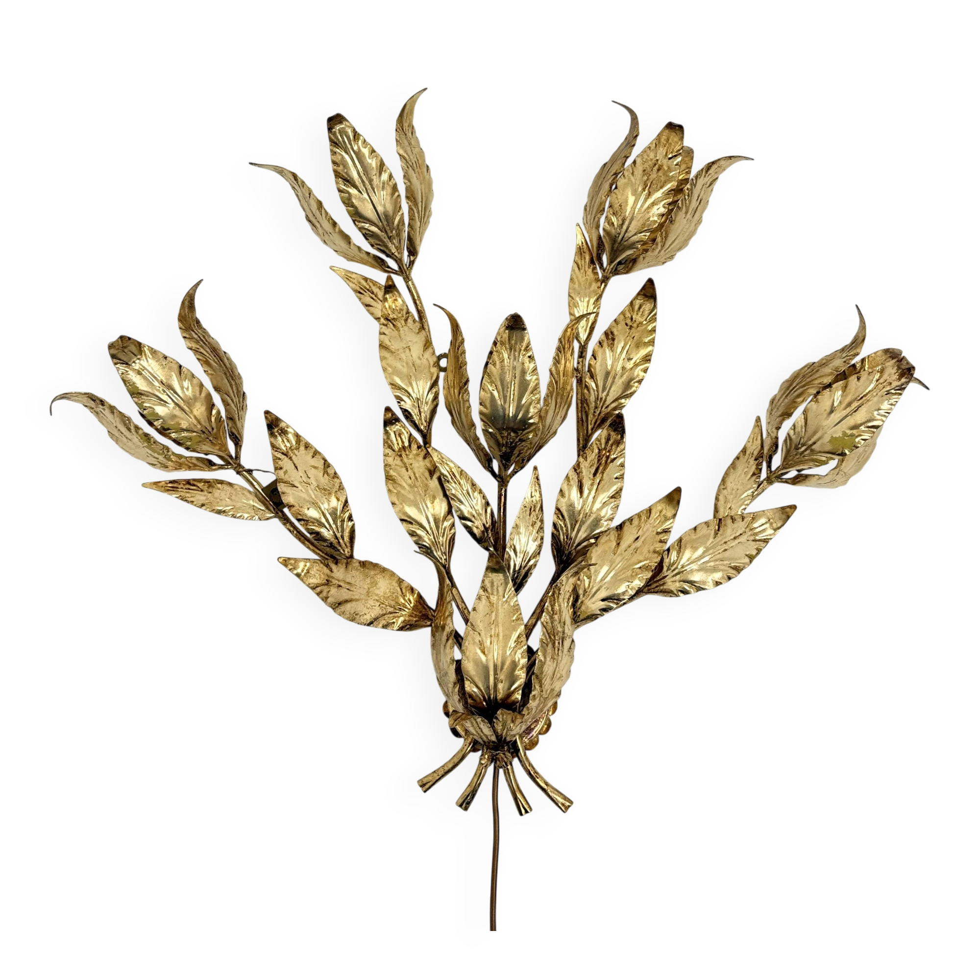 Vintage Hollywood Regency Wall Lamp sconce by Hans Kögl, 1960s