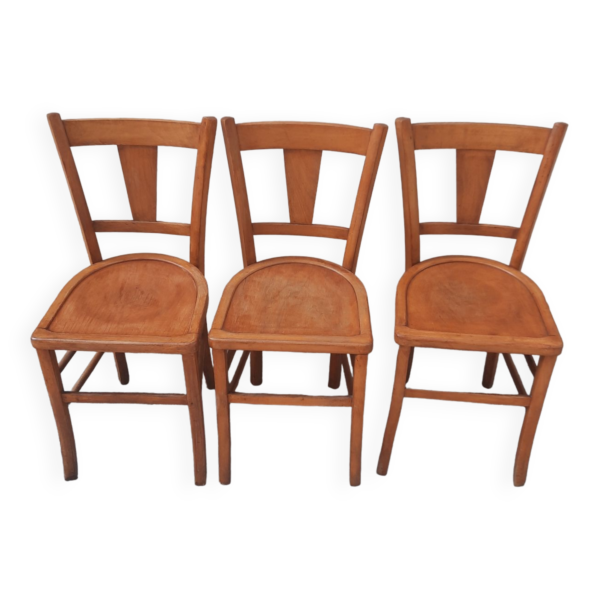 Lot de 3 chaises bistrot