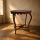 Solid wood side table Art Nouveau, circa 1900–1910