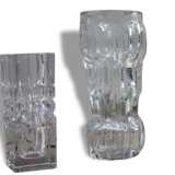 Vintage crystal vases