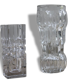 Vintage crystal vases