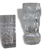 Vintage crystal vases