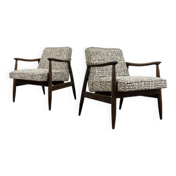 Fauteuils des années 60 par Juliusz Kędziorek, Pologne, ensemble de 2.