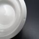 Pair of old buttermakers in thick porcelain from the brand Pillivuyt 1930
