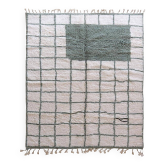 Traditional handmade Berber rug