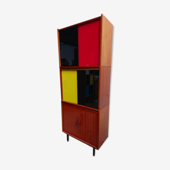 Armoire étage colorés