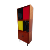 Armoire étage colorés