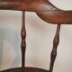 Fauteuil de bureau pivotant dit de capitaine vers 1900