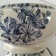 Antique ironstone tureen – Bordeaux MGB – blue floral decoration