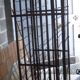 Metal wine cellar model cage