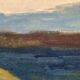 Swedish Oil on Canvas – “Landscape II” by Stig Delang –Vintage & Framed