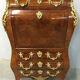 Curved secretary in Louis XV style