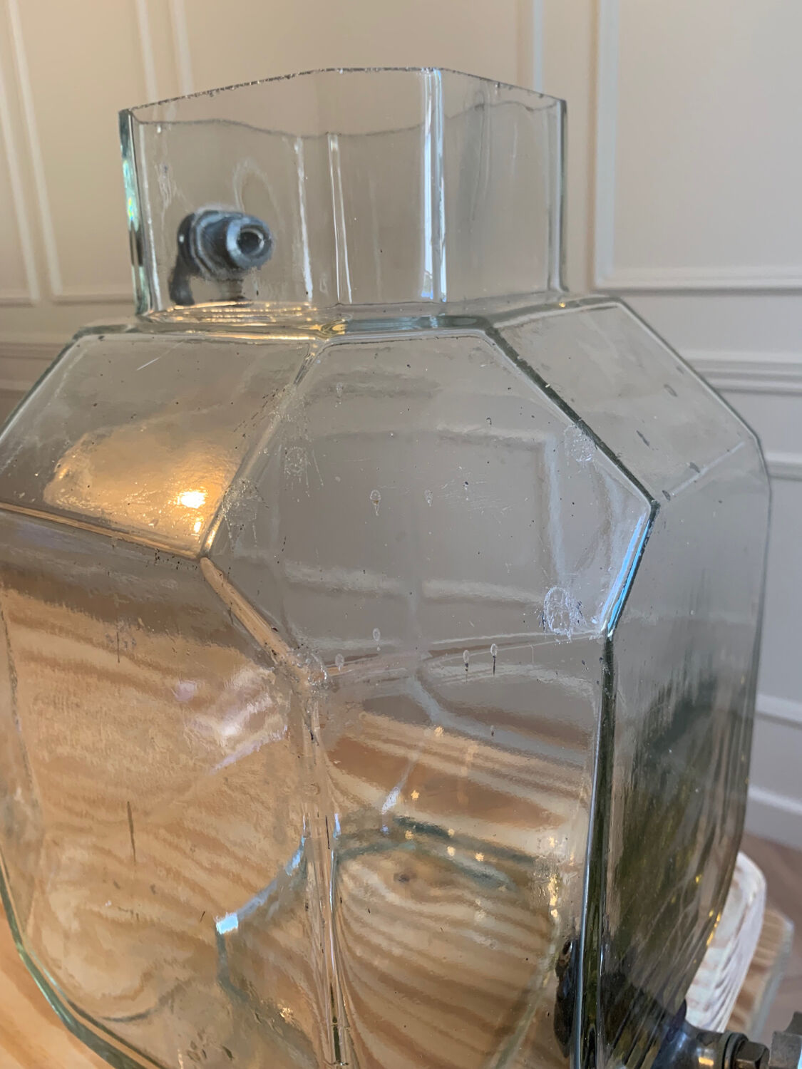 Vintage glass jar 7L