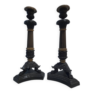 Chandelier d époque restauration,