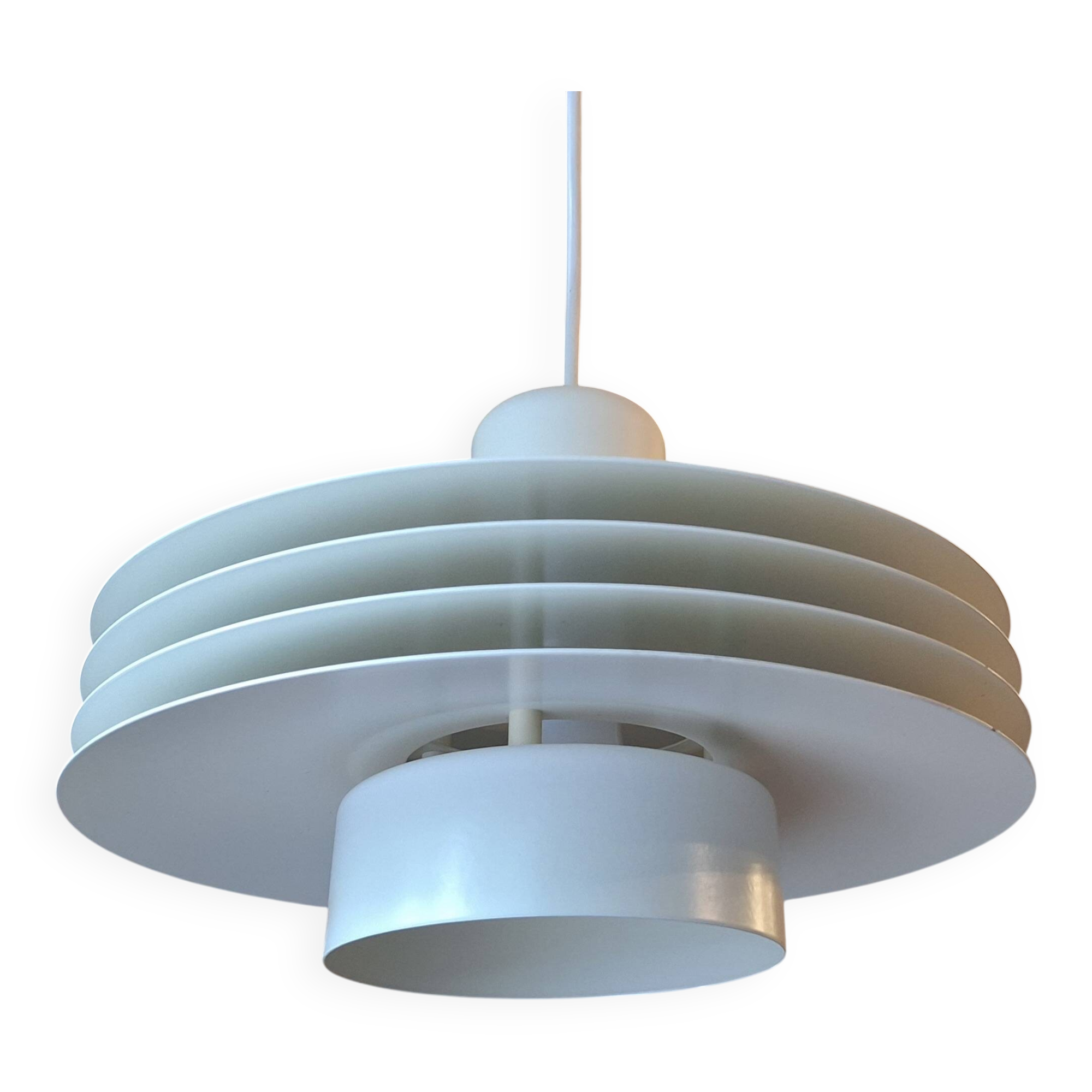 Horn Belysning pendant lamp, Denmark 1980s