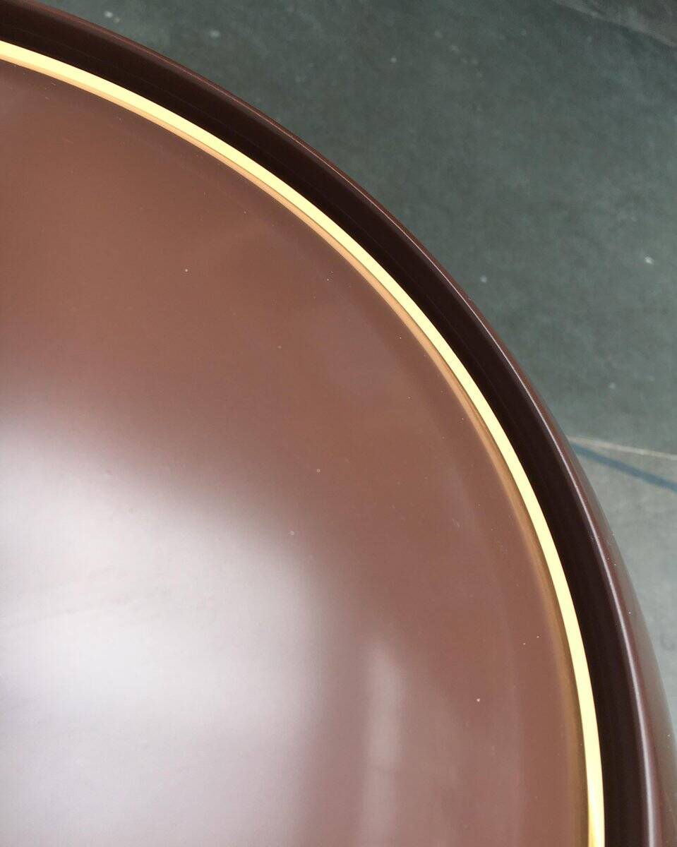 Vintage Danish suspension light Frederiksdal by Poul Lund-Jensen Holmegaard