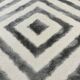 Tapis de maison bicolore