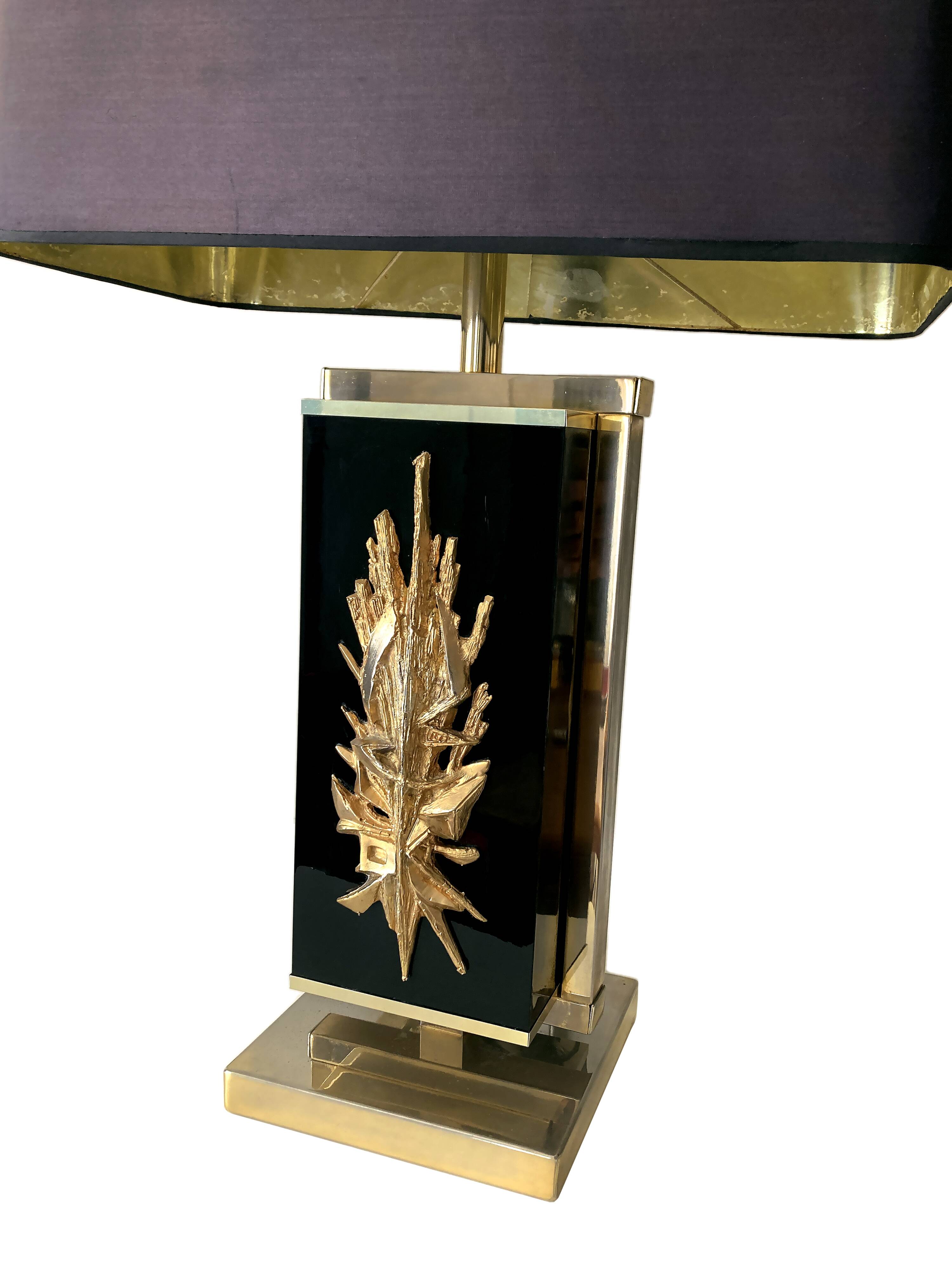 Philippe Cheverny - Large vintage table lamp. 1970