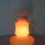 Italian glass standard lamp, 1970s