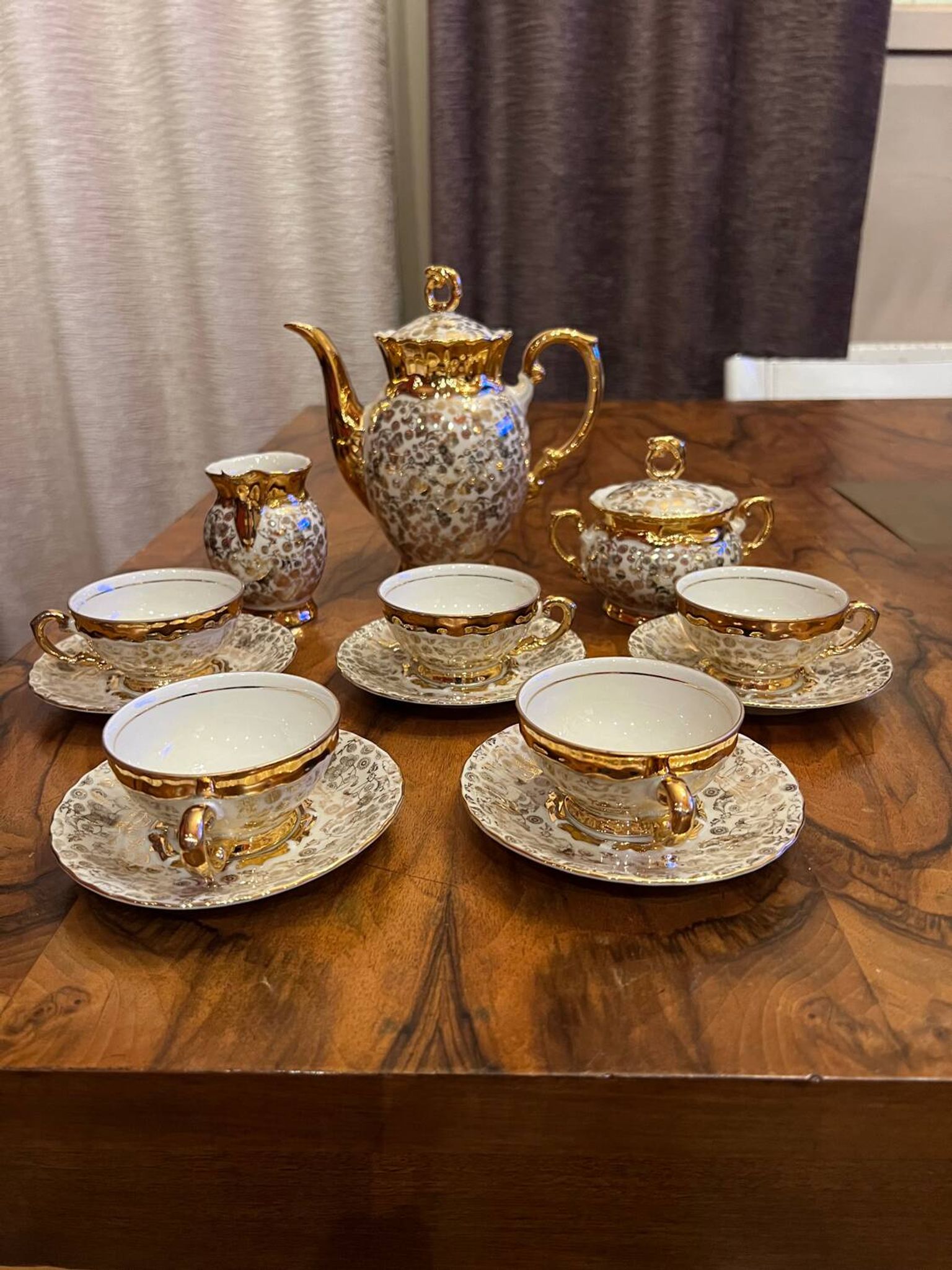Porcelain coffee service